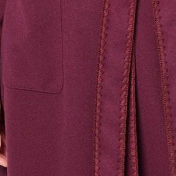 BEAUTIFUL by Lawrence Zarian Women's Plus Sz Jacket 3X Regular Purple A660961 - Picture 2 of 4